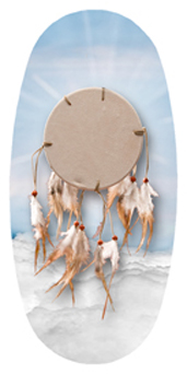 DASOV 129 BL Arapaho Prayer Blue
